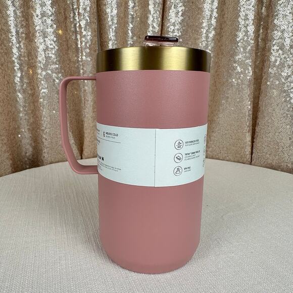 Stanley Limited Edition The Fall Refresh Stay Hot Camp Mug, 24 oz Antique Pink - Picture 6 of 10